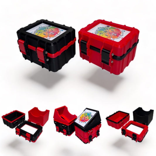 MTG Cult of Rakdos Deck Box for EDH Commander | Magic the Gathering | Pokemon TCG | Lorcana | One Piece | YuGiOh