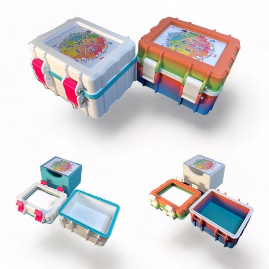 MTG Cooler Wave 2 Deck Box for EDH Commander | Magic the Gathering | Pokemon TCG | Lorcana | One Piece | YuGiOh